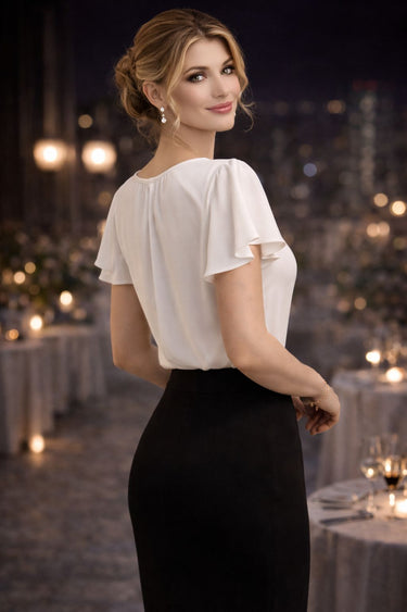 Eleganta vakara blūze