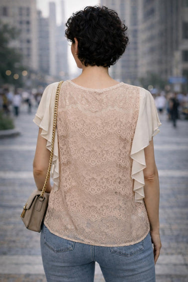 Элегантная кружевная блузка – женственное очарование