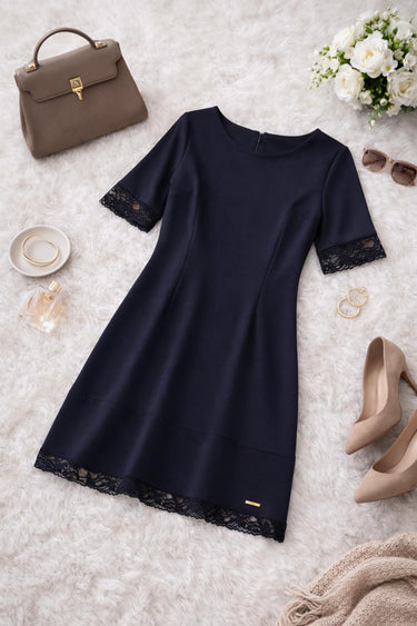 Midnight Elegance tunika-kleita